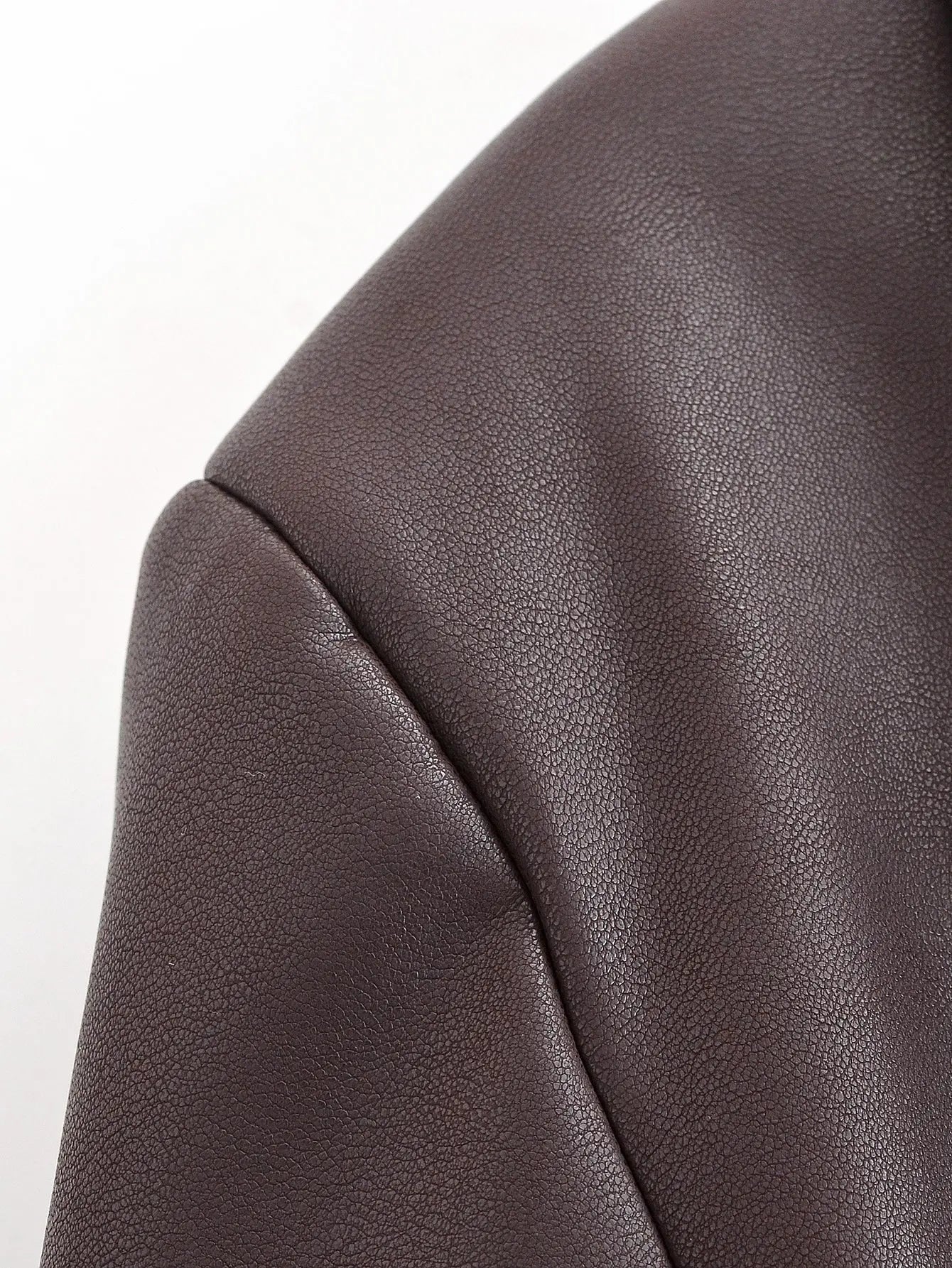 Leather Retro Loose Casual Elegant Blazer - Ladoj