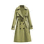 Mid-length Temperament Casual Trench Coat