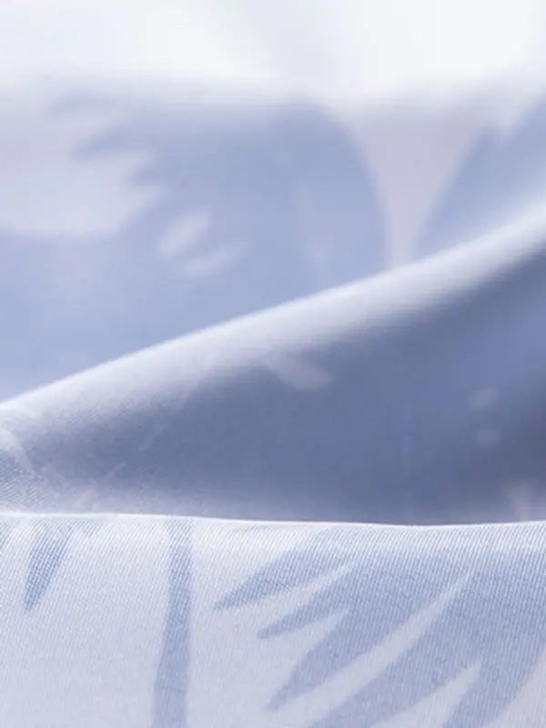 Hawaiian short-sleeved shirt men's beach seaside - Ladoj