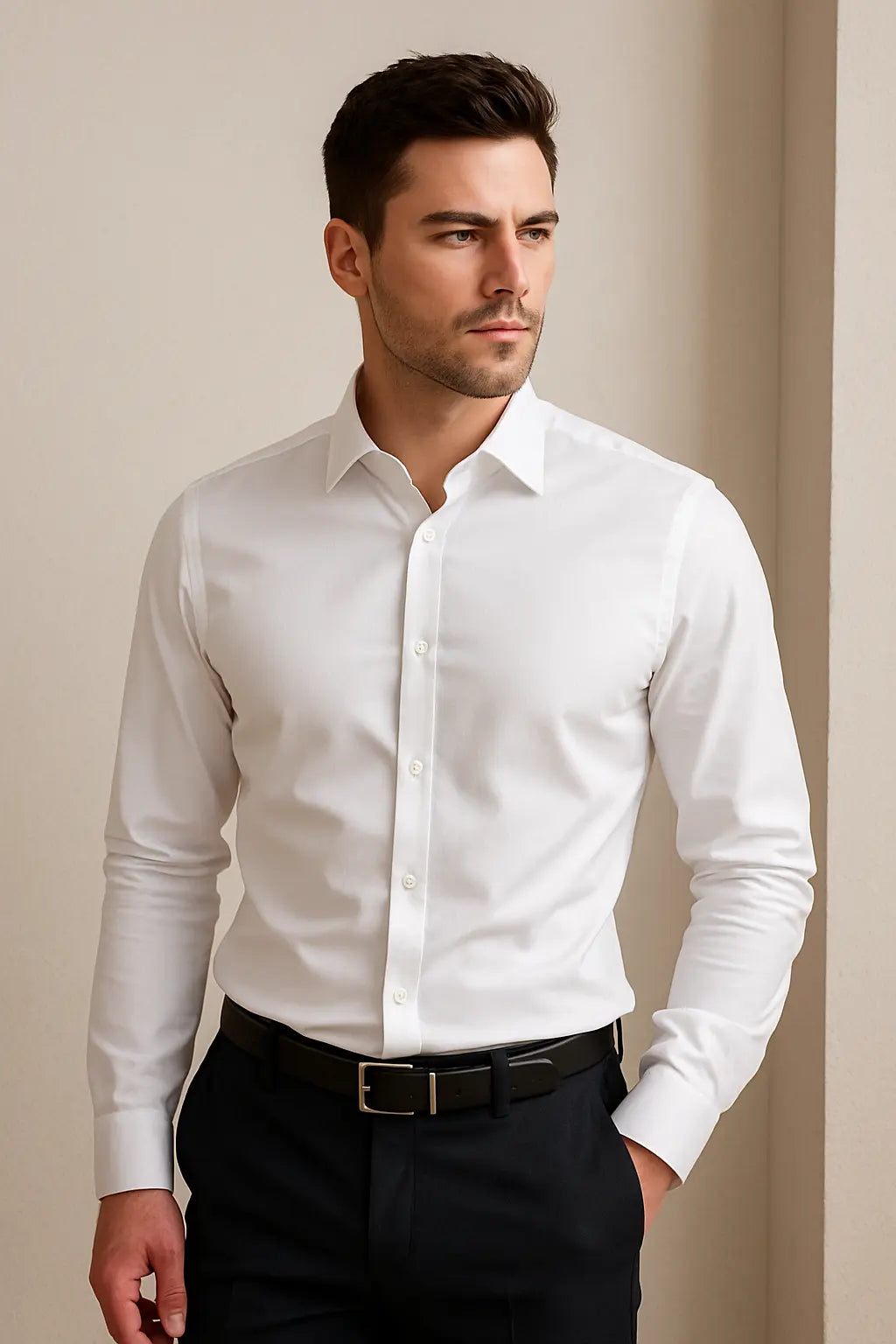 Stylish men’s top wear collection featuring shirts, t-shirts, polos, and jackets in modern designs for casual and formal fashion – Ladoj.