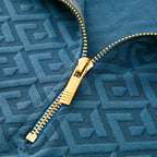 Long Sleeve Zipper And Lapel Casual Stand Collar Bottoming T-shirt