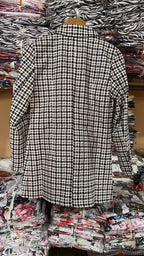 Plaid Slim Fit Slimming Small Blazer - Ladoj