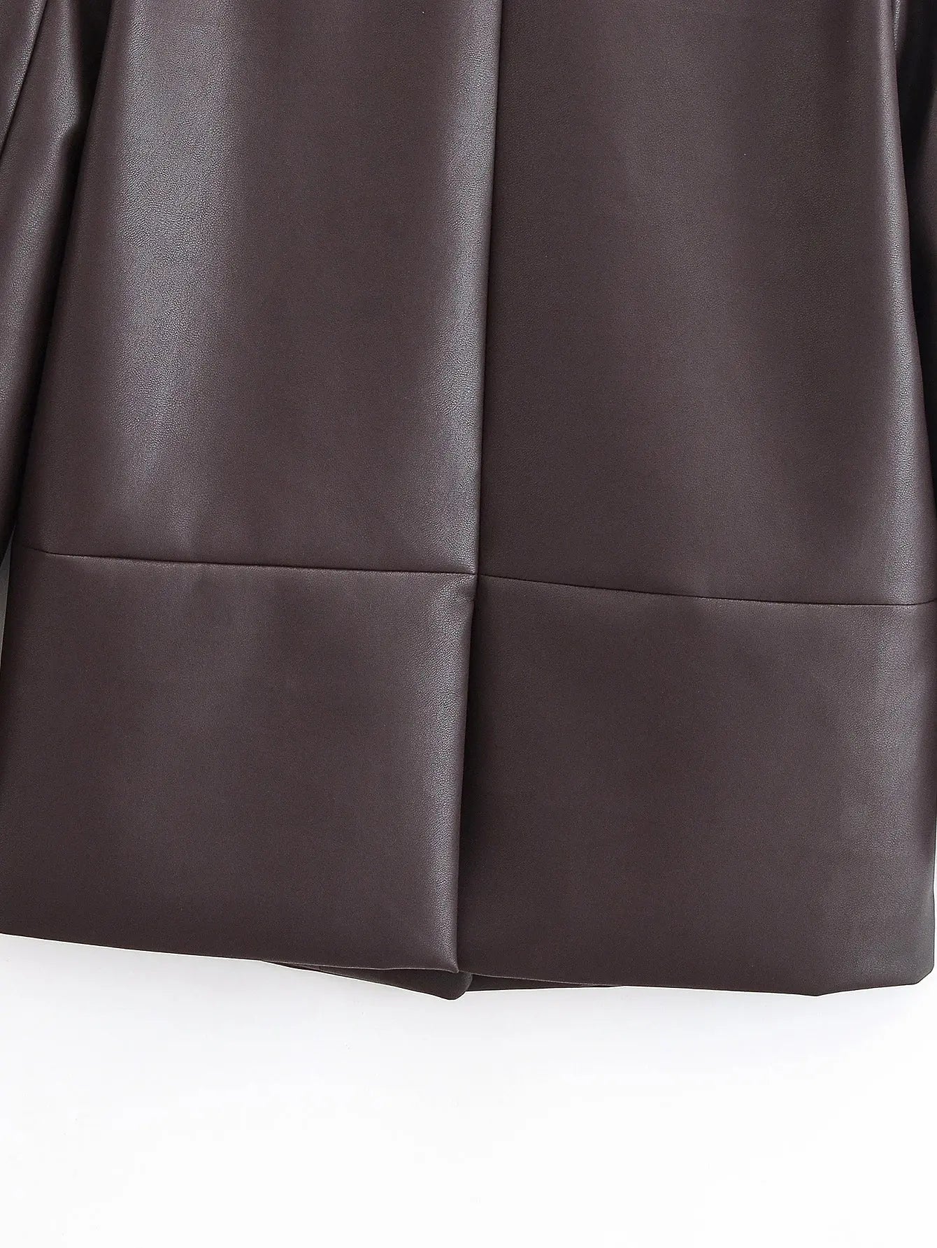 Leather  Retro Loose Casual Elegant Blazer - Ladoj