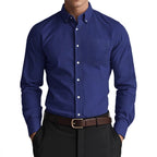 Men's Color Casual Loose Shirt