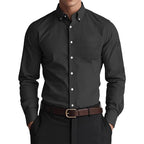 Men's Color Casual Loose Shirt