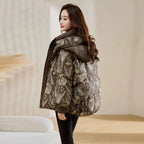 Women's Printed Cotton-padded Jacket