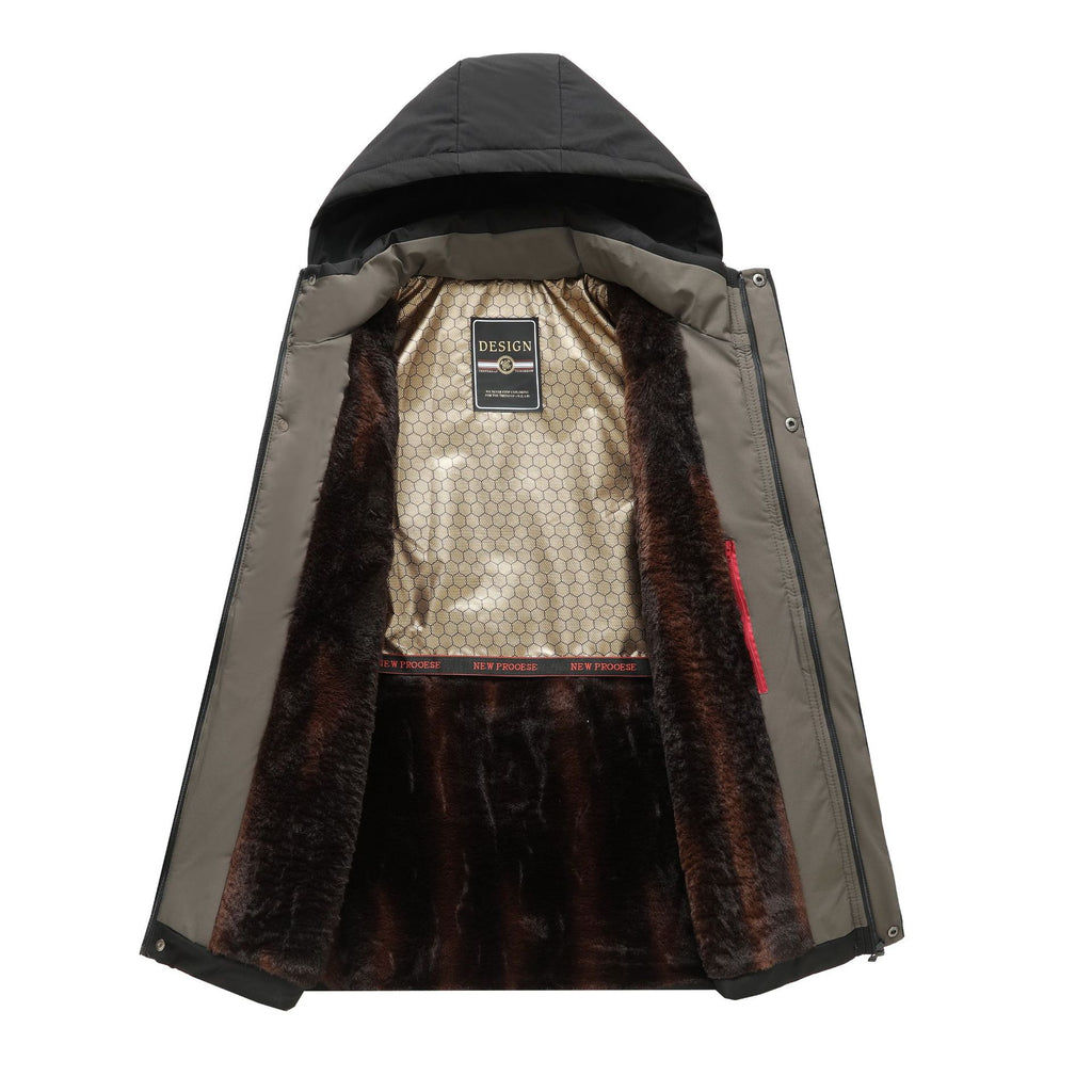 New Winter Mens Hooded Padded Jacket