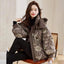 Women's Printed Cotton-padded Jacket