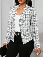 Business Blazer Long Sleeve - Ladoj White
