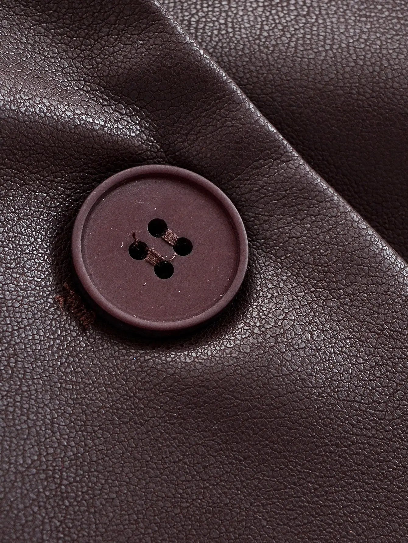 Leather  Retro Loose Casual Elegant Blazer - Ladoj 6