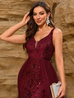 Mermaid Dress Classic Wine Red Party Dress