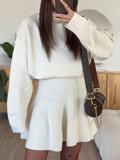 Casual Sweater Long Sleeve Dress