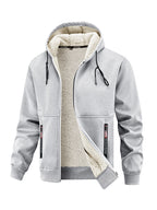 Mens Thickened Winter Outdoor Lambswool Jacket