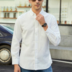 Men's Color Casual Loose Shirt