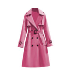 Mid-length Temperament Casual Trench Coat