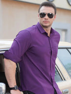 Men's short sleeve loose casual shirt - Ladoj