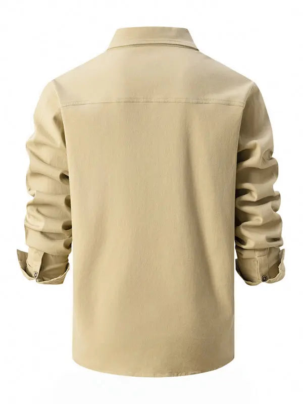 Men's Casual Fashion Business Long Sleeve Shirt - Ladoj