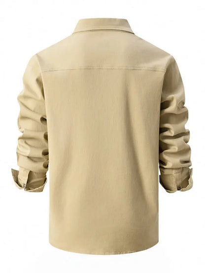 Men's Casual Fashion Business Long Sleeve Shirt - Ladoj