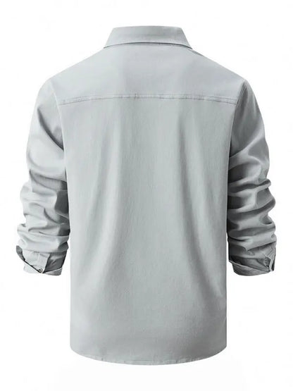 Men's Casual Fashion Business Long Sleeve Shirt - Ladoj