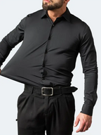 Men's non-iron wrinkle-resistant long-sleeve shirt - Ladoj