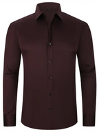 Men's non-iron wrinkle-resistant long-sleeve shirt - Ladoj