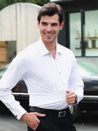 Men's non-iron wrinkle-resistant long-sleeve shirt - Ladoj