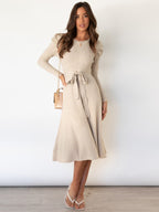 Women's Knit Sweater Dress