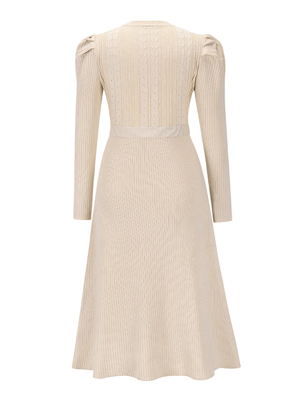 Women's Knit Sweater Dress