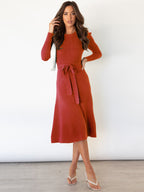 Women's Knit Sweater Dress