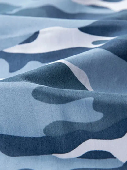 Men's Hawaiian short-sleeved shirt kakaclo