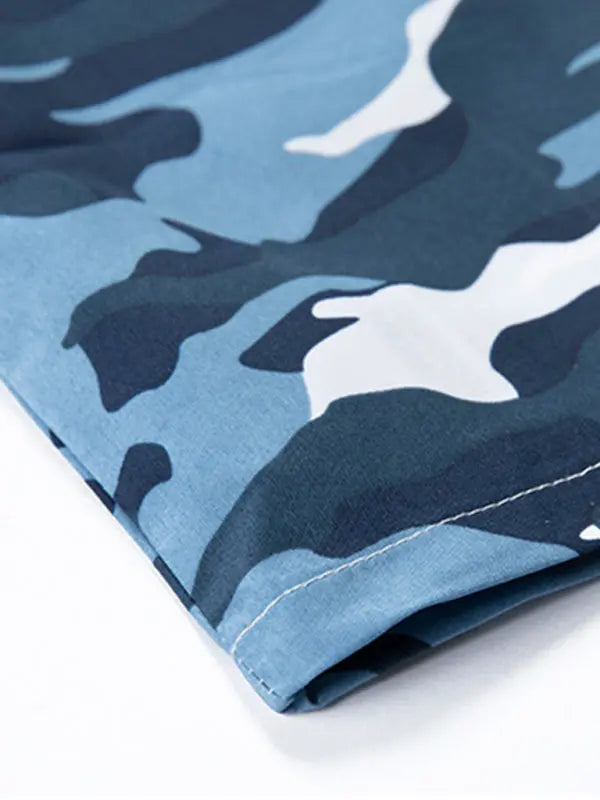 Men's Hawaiian short-sleeved shirt kakaclo