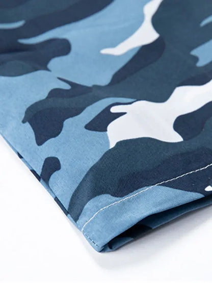 Men's Hawaiian short-sleeved shirt kakaclo